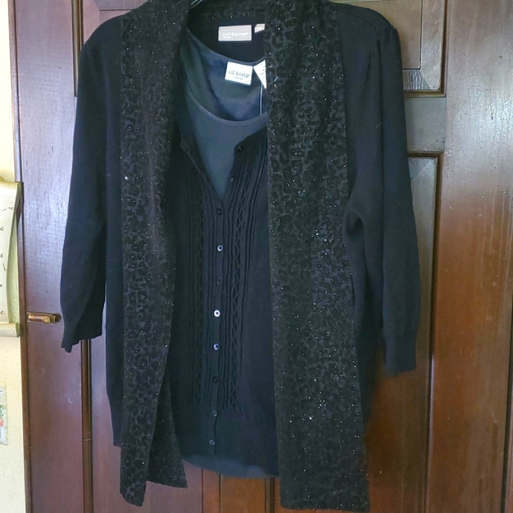 #10 Black Sweater Set